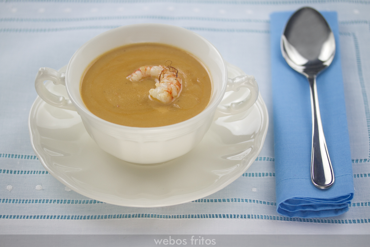 Crema fácil de marisco