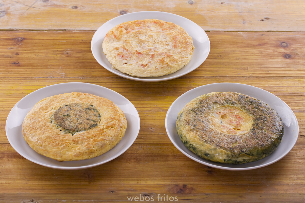 Intercambiando los corazones de las tortillas