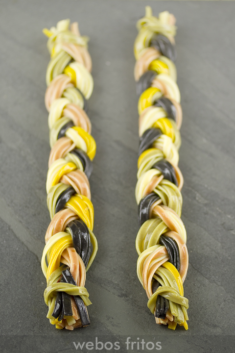 Trenzas de tagliatelle