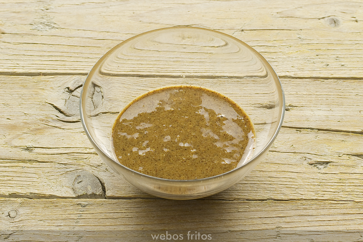 Crema de cacao y avellanas. Paso 4