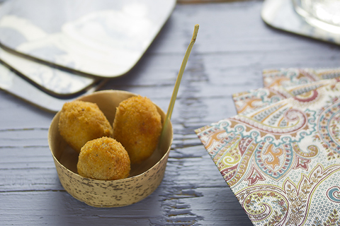 Croquetas de perdiz y jamón