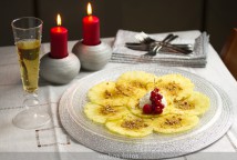 Carpaccio de piña