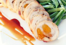 Rollitos de pollo con verduras