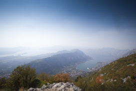 Kotor, desde el cielo.