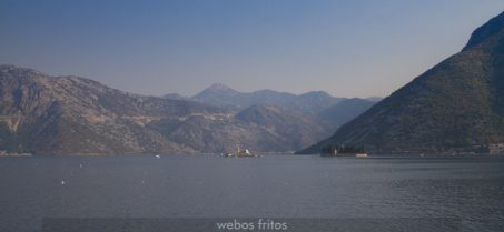 La bahía de Kotor