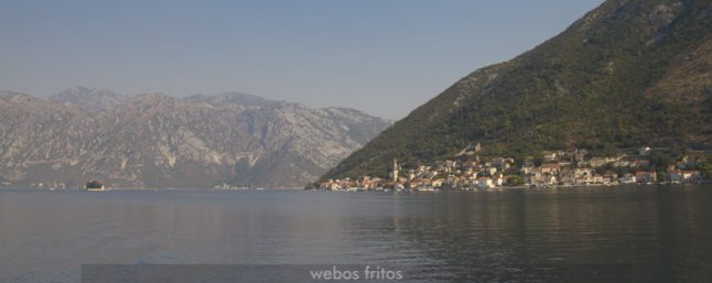 La bahía de Kotor