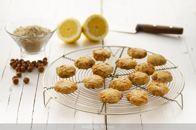 Galletas de avena y limón