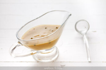 Salsa a la pimienta verde