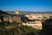 Cuenca a vista de globo