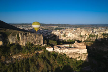 Cuenca a vista de globo