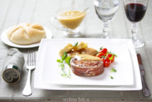 Solomillo de ternera a la pimienta