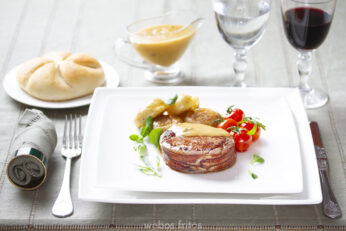 Solomillo de ternera a la pimienta