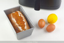 Bizcocho al tenedor para freidora de aire