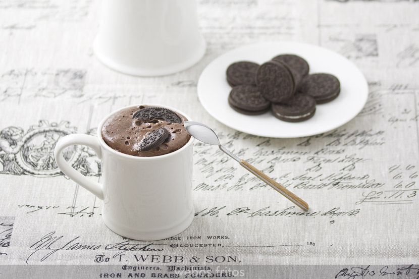 Mug cake de Oreo