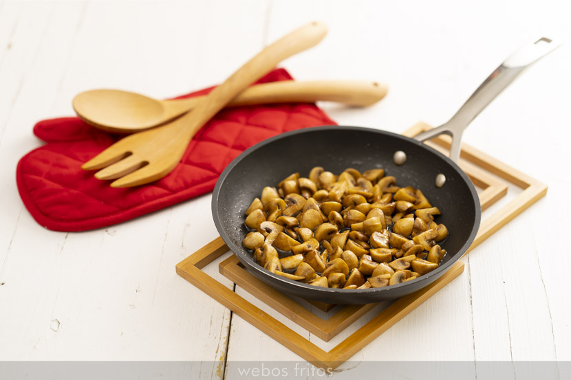 Champiñones exprés