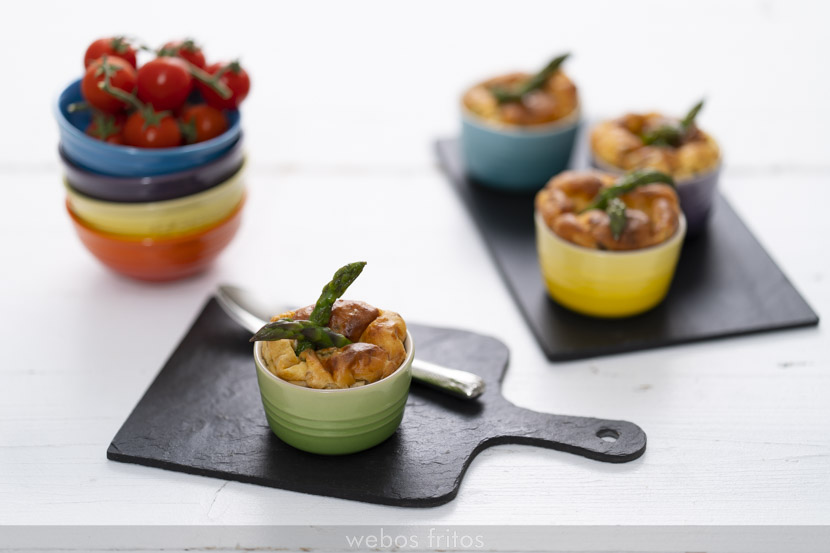 Pastelitos de espárragos