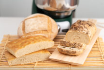 Tres recetas de pan con la misma masa en amasadora Ankarsrum